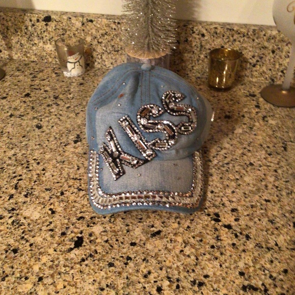 🔆HP💝Denim Embellished baseball cap Callie Lives - Picture 2 of 5
